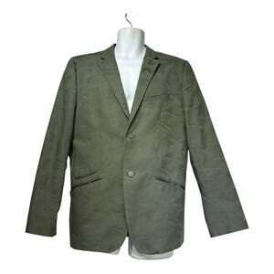 howe creative workforce green camouflage blazer Jacket Size 42